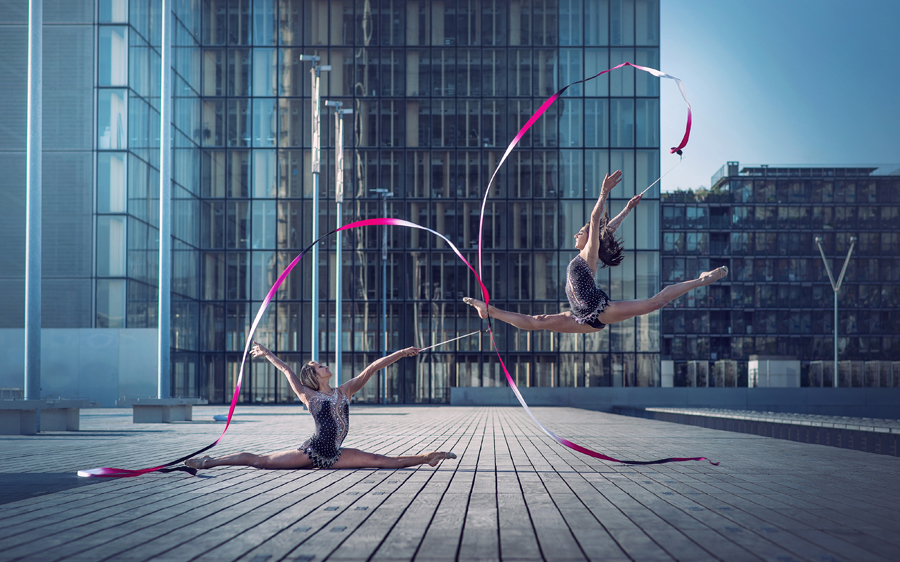 Dimitry Roulland_France_Two gymnasts in Paris.jpg