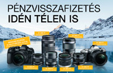 Olympus téli akció pénzvisszatérítéssel